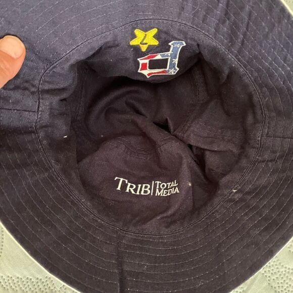 Pittsburgh Pirates Bucket Floppy Baseball Hat Cap Reversible SGA July 4 PNC Park - Picture 3 of 3